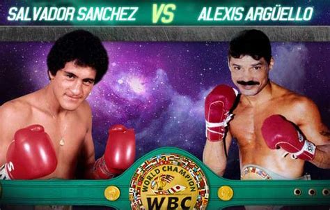 salvador sanchez vs alexis arguello